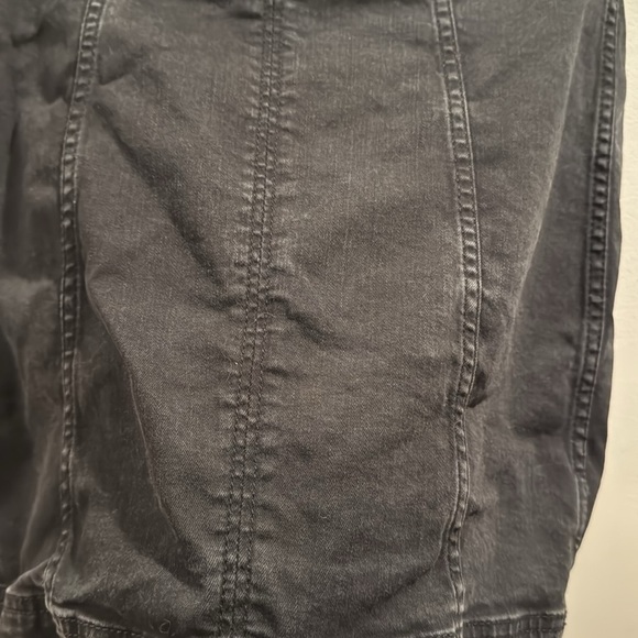 Free People Modern Femme washed denim black skirt 12 - Picture 6 of 6